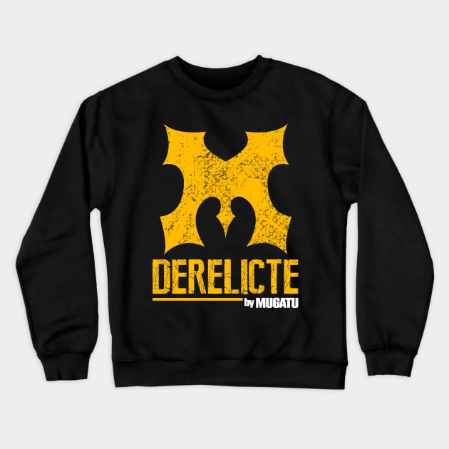 Mugatu Derelicte Crewneck Sweatshirt by Meta Cortex